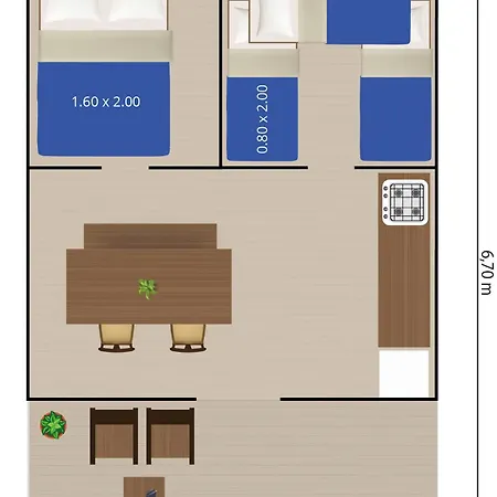 Parco vacanze Easyatent Safari Tent Zelena Laguna