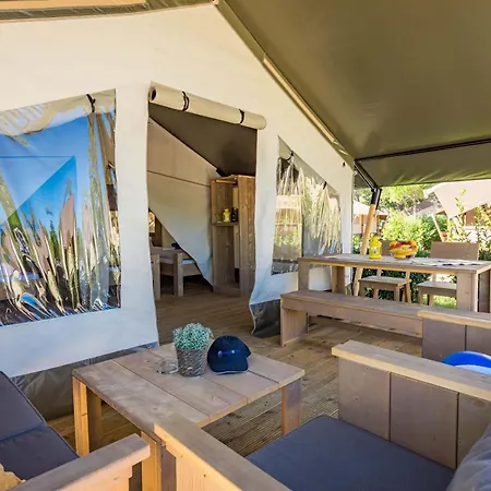 홀리데이파크 Easyatent Safari Tent Zelena Laguna 포레치